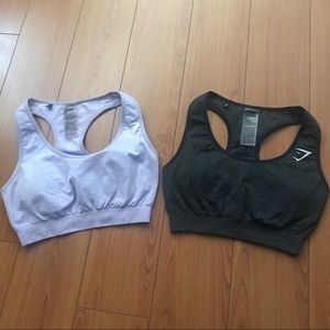2 Gymshark Seamless sport bras BUNDLE